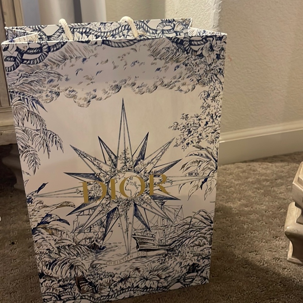 Dior shopping bag